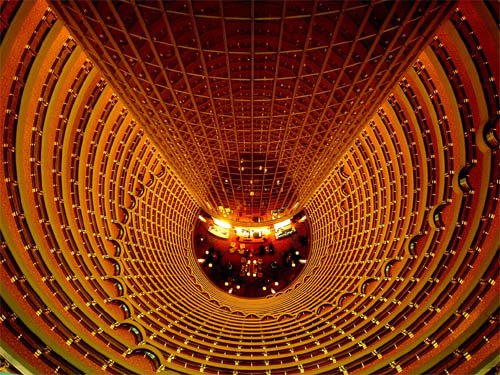 Down the Jin Mao Tower