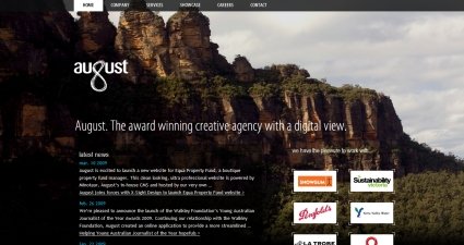 showcase of websites with big backgrounds