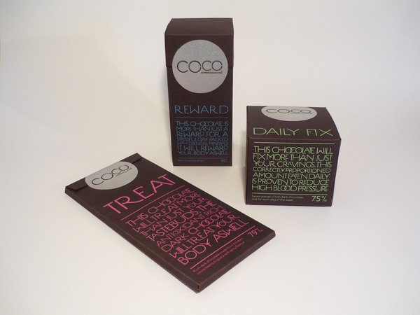 COCO巧克力包装设计