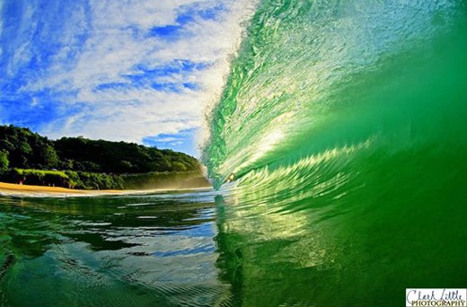 摄影师 Clark漂亮的海浪摄影