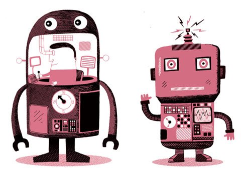 42个机器人动漫角色插画欣赏