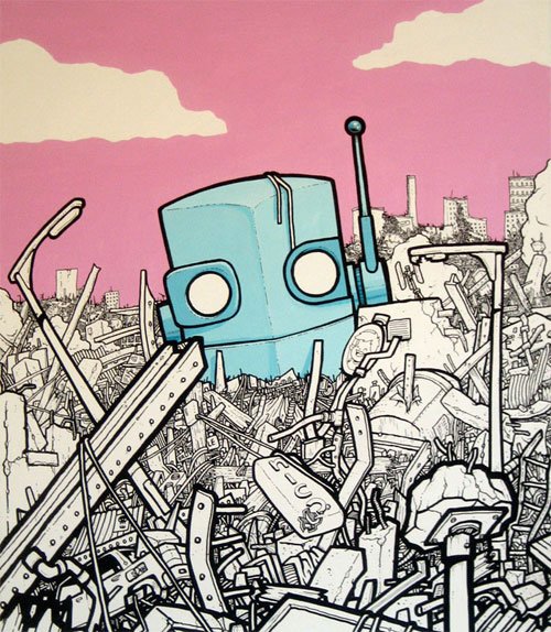 42个机器人动漫角色插画欣赏