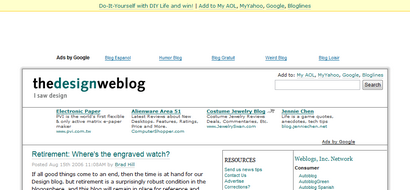 30个优秀的基于栅格系统的博客网站设计