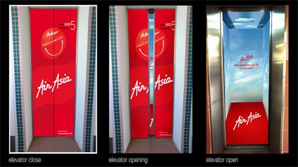 35款创意十足的电梯广告欣赏
