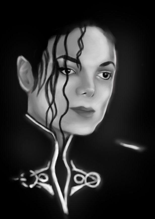 纪念流行音乐之王:迈克尔·杰克逊(Michael Jackson)艺术插画欣赏