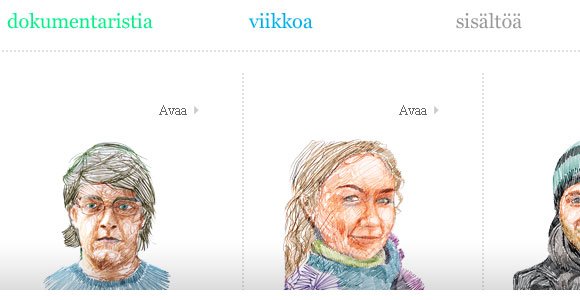 人物肖像在网站设计中的运用