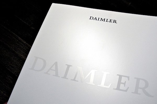 汽车品牌Daimler(戴姆勒)年报画册欣赏
