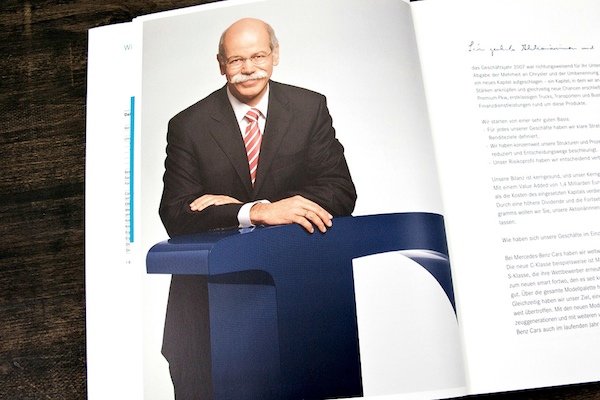 汽车品牌Daimler(戴姆勒)年报画册欣赏