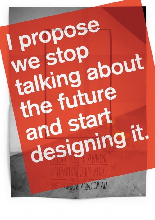 澳大利亚平面设计协会海报作品欣赏之一
