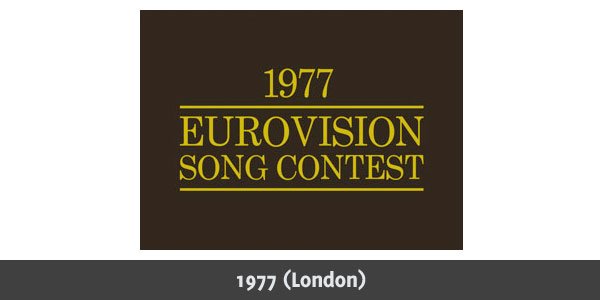 欧洲歌唱大赛(Eurovision Song Contest)标志欣赏 1956-2010