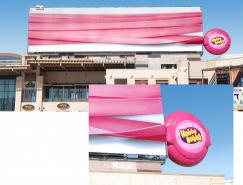 最长的泡泡糖:HubbaBubba户外创意广告