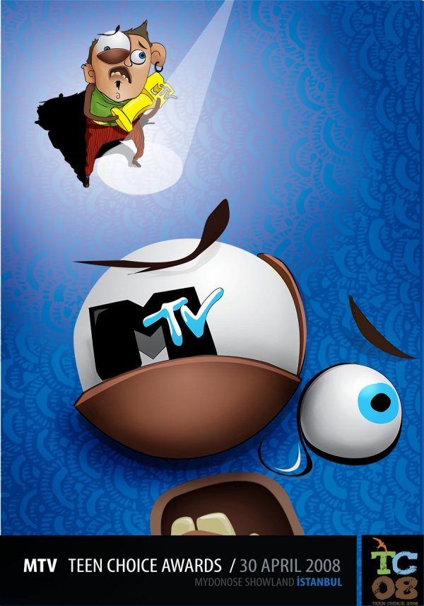 MTV音乐频道创意海报欣赏