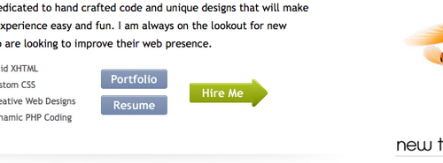 网页设计趋势:“勾引”用户的按钮