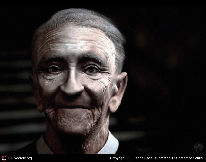 30张惊人的3D人物肖像作品