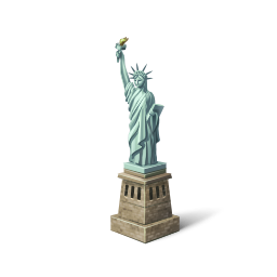 liberty 美国自由女神像