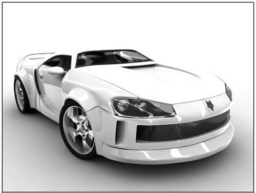 Concept Car Brute 3D model
