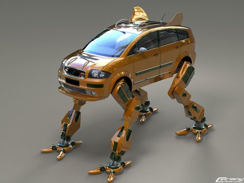 robo car 3D model