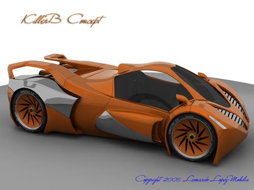 KillerB Concept Car 3D model