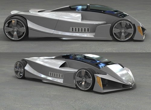 dwt concept car 3D model