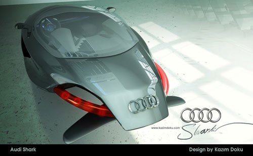 audi car design concept 3D model