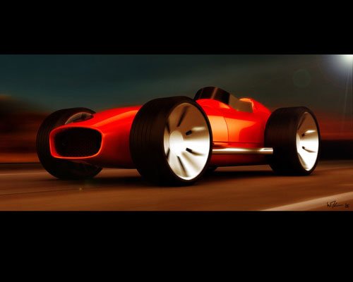 Old F1 Car + New Dubs 3D model