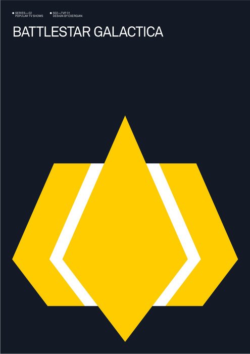 简单的几何元素构成:Albert Exergian独特的海报设计