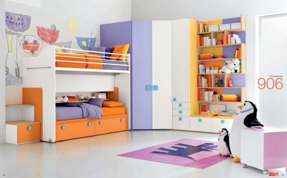 Dielle现代儿童房家具设计