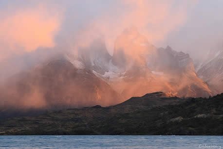 Dawn at Cuernos del Paine