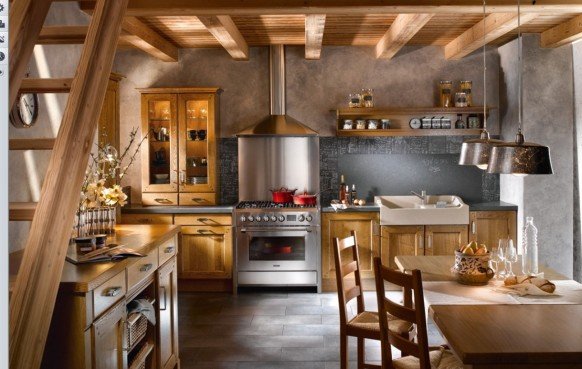23款漂亮的法式厨房设计