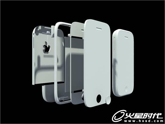 3ds Max手机制作:iPhone建模渲染技巧