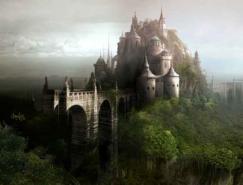 40張幻想世界城堡插畫