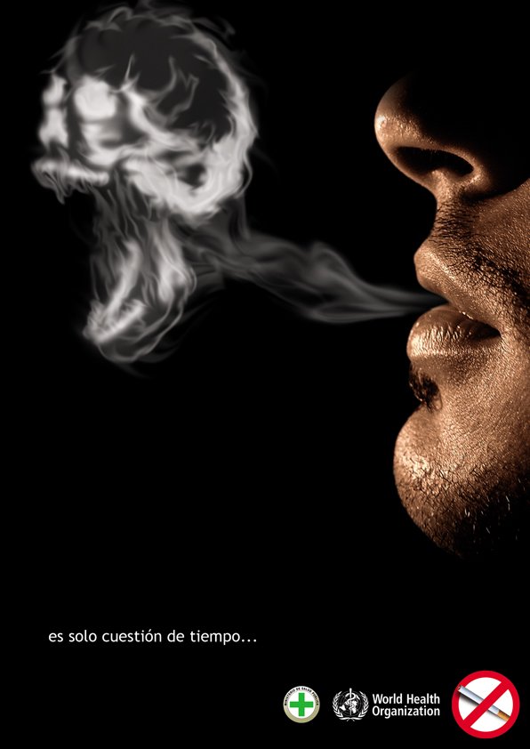 不吸烟的理由：63个创意禁烟广告