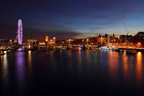 110张炫丽的城市夜景摄影