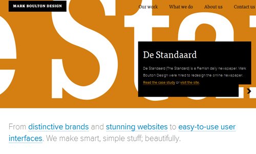 38个极简风格网站设计实例
