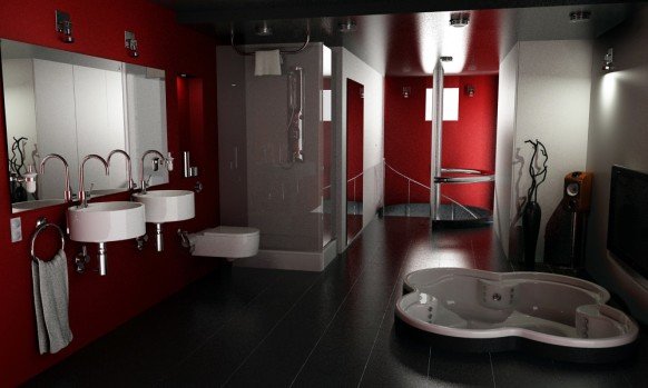 16张浴室设计效果图