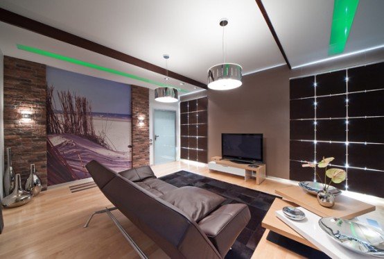 公寓室内设计：享受海岸生活的感觉