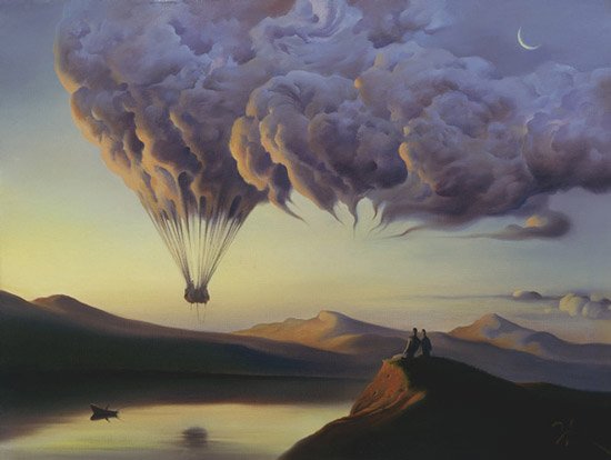 Vladimir Kush杰出的超现实主义绘画作品