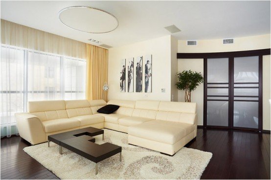 现代舒适的公寓室内设计