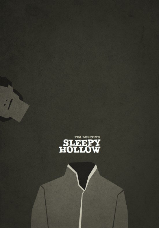 Tim Burton电影抽象概念海报欣赏