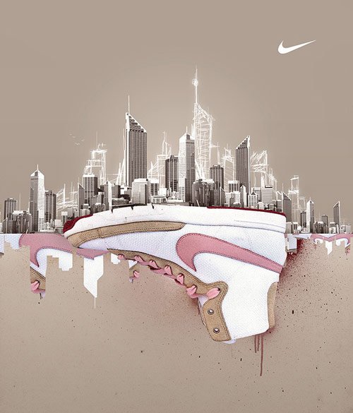 运动品牌Nike时尚平面设计