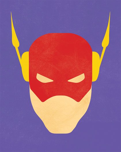25张超级英雄极简海报作品