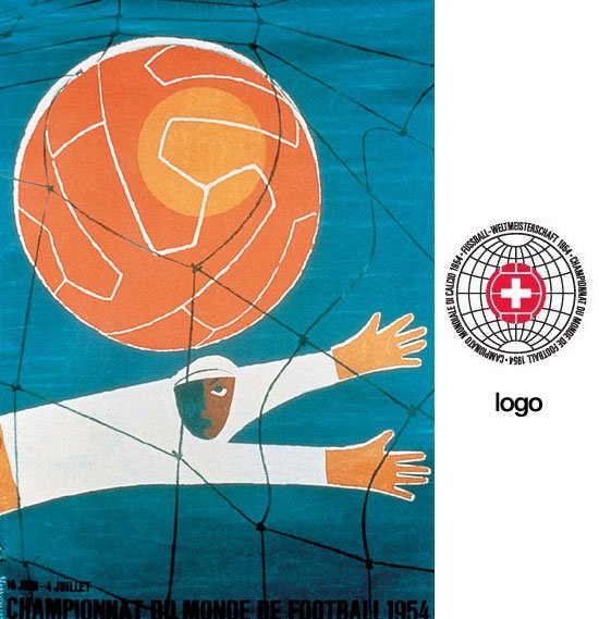 FIFA世界杯: 海报、吉祥物、标志设计(1930-2010)