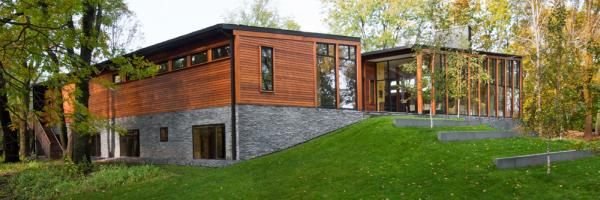 Farquar湖木结构豪华别墅设计