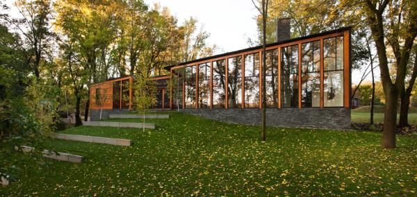 Farquar湖木结构豪华别墅设计