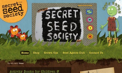 20个创意儿童网站设计