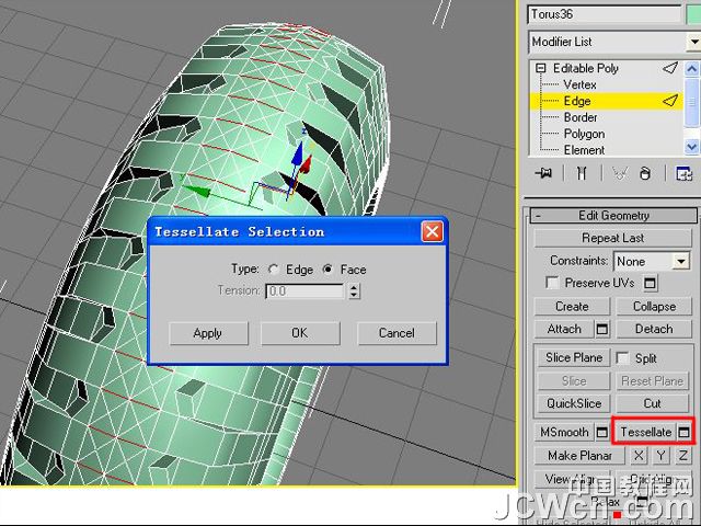 3ds MAX建模實例教程:制作汽車輪胎_webjx.com