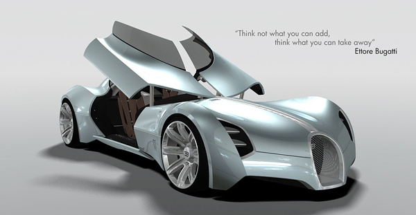 Bugatti Aerolithe概念车设计