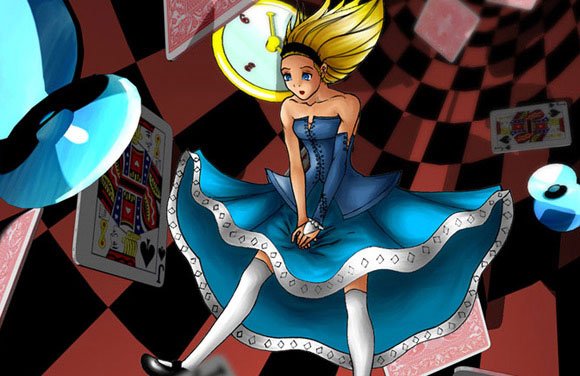 29张爱丽丝梦游仙境(Alice in Wonderland)插画欣赏