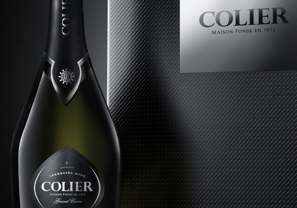 Colier限量版香槟酒包装设计