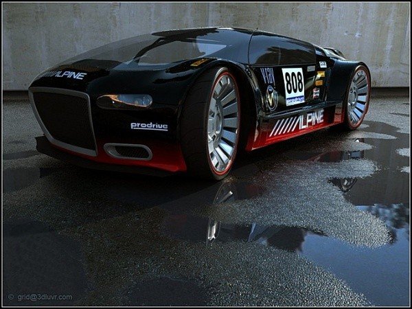 50张惊艳的3D汽车渲染